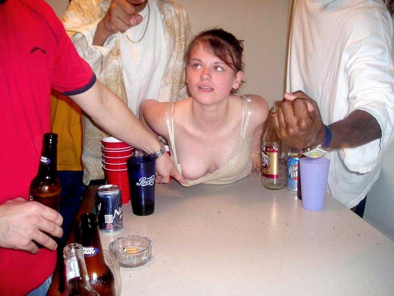 Nude drunk big tits