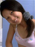 Lovely asian slut opens her tight hairy pussy