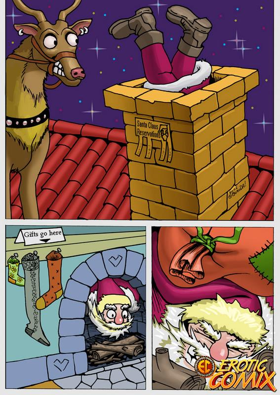 Naughty Santa Cartoon Porn - Eroticcomix Naughty Santa Nude Gallery 278697