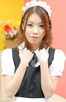 Teen girl Nao Kojima sexy maid action