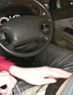 Fucking in the car - sexy ass Rinka gives awesome blowjob