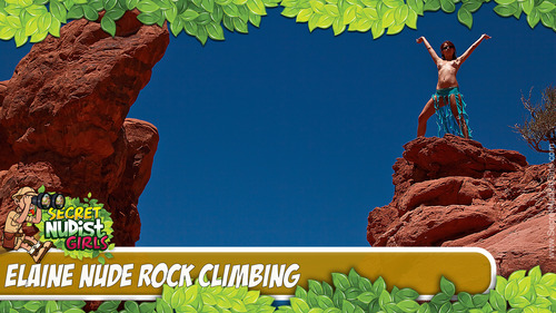 Elaine Nude Rock Climbing - Play FREE Preview Video!