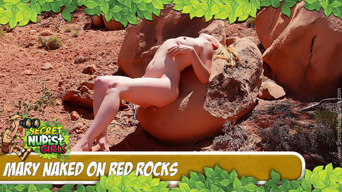 Mary Naked On Red Rocks - Play FREE Preview Video!